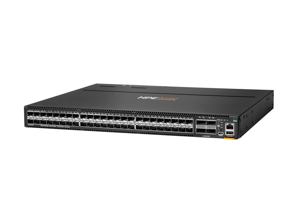 HPE Aruba Networking CX 8100 48x10G SFP+ 4x40 / 100G QSFP28 Switch - Spare Only - Switch - L3 - managed - 48 x 1 Gigabit / 10 Gigabit SFP / SFP+ + 4 x 40 Gigabit QSFP+ / 100 Gigabit QSFP28 - an Rack montierbar